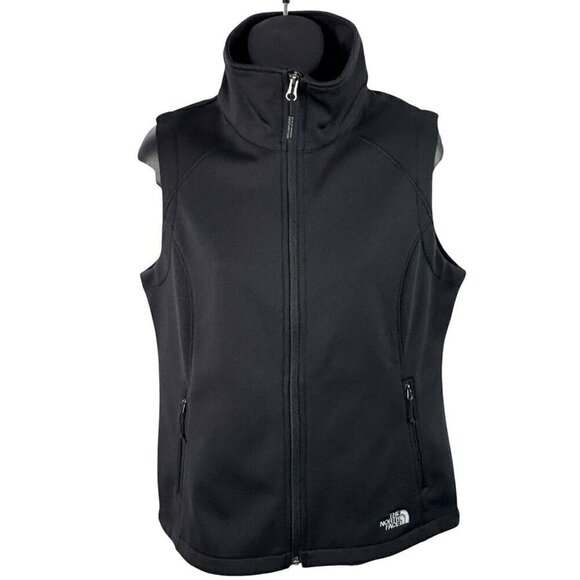 The North Face Ridgewall Soft Shell Vest Black Women’s M NWOT NF0A3LH1 GORP CORE - Picture 1 of 9